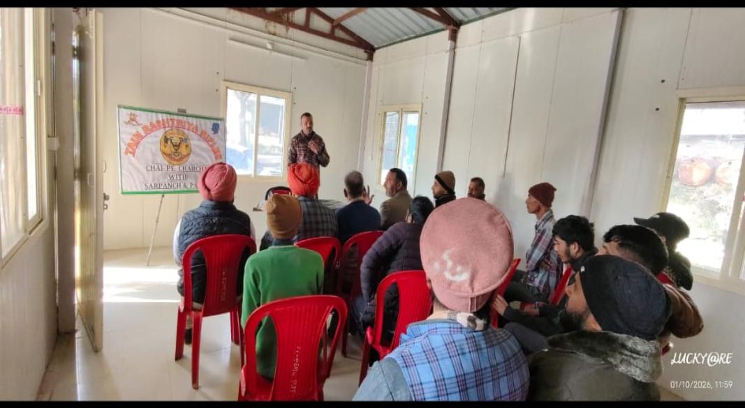 Indian Army Holds Chai Pe Charcha